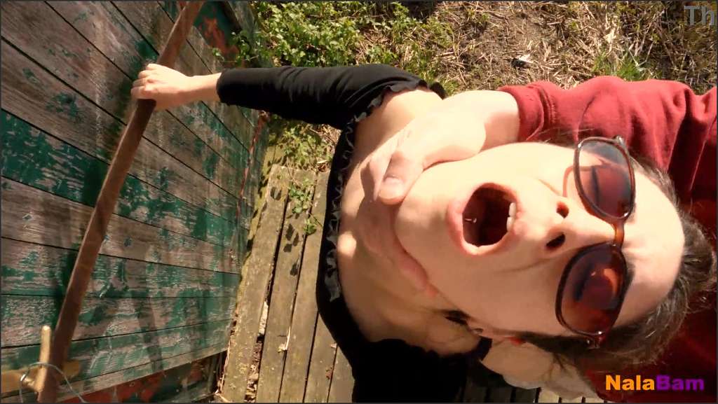 Nala Bam aufgerissen und anal gefickt